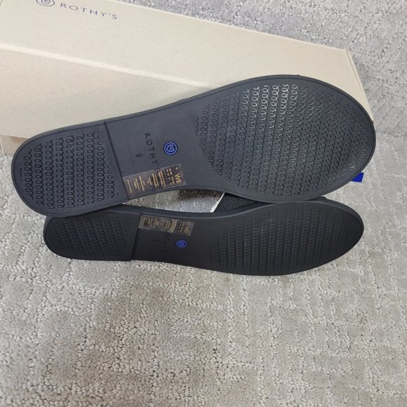 Rothy's The Slide Black Slip On Flats Sandals Women's Size US 5.5,7.5,8,10.5,11 - Picture 8 of 9